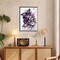 Butterfly Diaomnd Painting Kits for Adults DIY 5D Round Full Drill Butterfly Flowers Diamond Art Adult Diamond Painting Very Suitable for Home Leisure and Wall Decoration 11.8x15.7 (Inches)